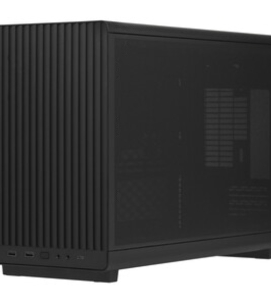 Корпус Lian Li A3-mATX Wood Black, Micro-Tower, чёрный