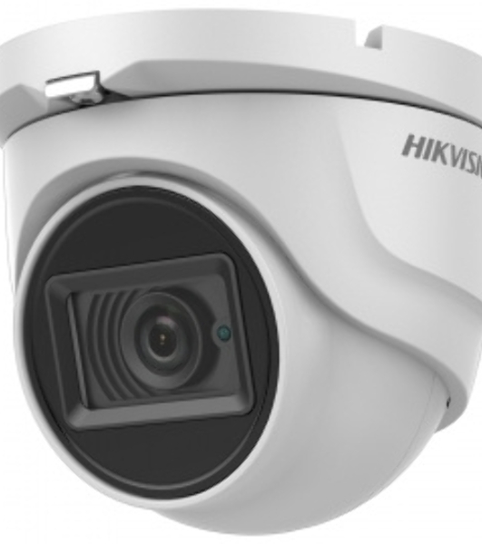Камера видеонаблюдения Hikvision DS-2CE76H8T-ITMF 3.6-3.6мм цветная корп.:белый