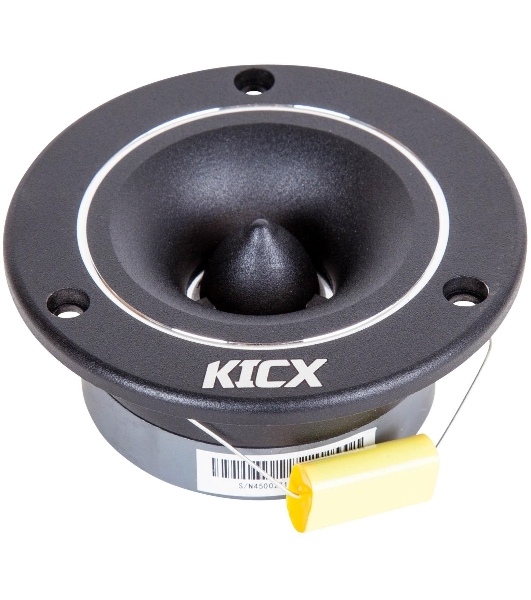 Колонки автомобильные Kicx DTC 36 ver.2 (без решетки) 80Вт 103дБ 4Ом 7.2 см (3 дюйм) (ком.: 2кол.) твитер однополосные