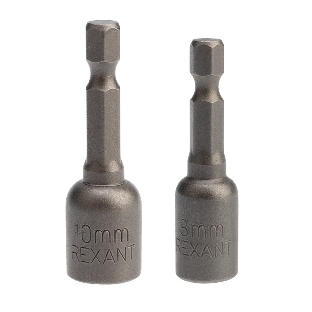 Ключ-насадка магнитная Kranz 1/4' 8х48 мм + 10х48 мм (2 шт./уп.)