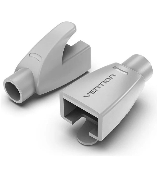 Колпачки изолирующие Vention IODH0-50 для разъемов RJ-45 (50 шт.) - Серый