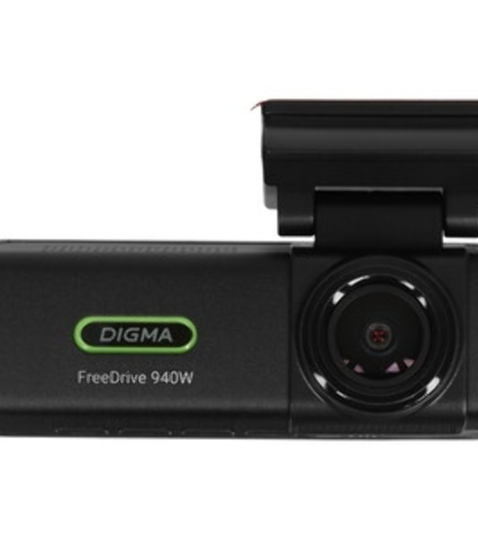 Видеорегистратор Digma FreeDrive 940W max, 3840x2160, 3.2', Wi-Fi, G-сенсор, датчик движения