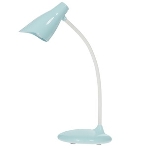 Светильник настольный Uniel TLD-559 Blue/LED/280Lm/5000K/Dimmer 3W. Сенсорный выключатель. Голубой, фото 1