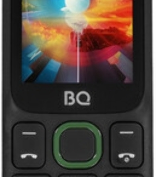 Мобильный телефон BQ 2440 Step L+ черный/зеленый