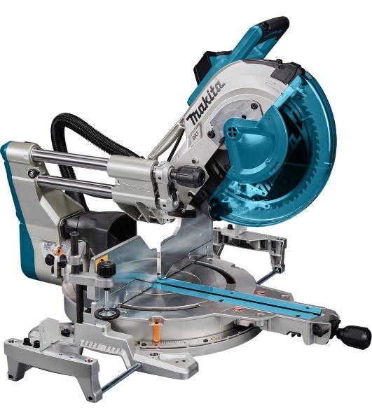 Пила торц Makita LS1219L, 1800Вт,3200об\м,дискф305х30мм,рез-107х363мм,26.5кг,кор,наклон-48\48гр,поворот:52\60гр,лаз