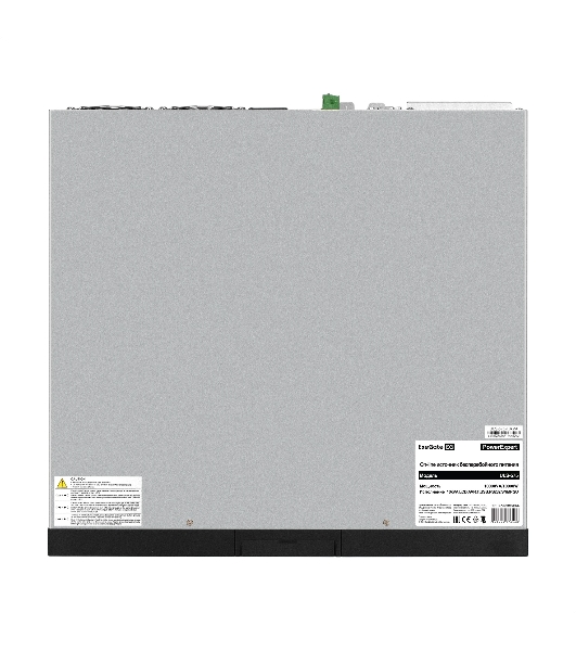 Источник бесперебойного питания On-line ExeGate PowerExpert ULS-575-10kVA.LCD.AVR.T.USB.RS232.SNMP.2U 10000VA/10000W, On-Line, PF=1, LCD, клеммы, RS232, USB, SNMP-slot, EPO, батареи внешние 192В/240В суммарной емкостью до 400Ah, Rackmount 2U/Tower, металлический корпус, черный