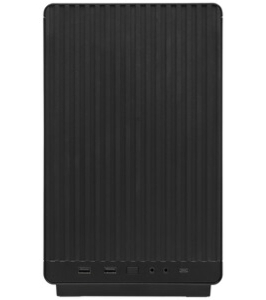 Корпус Lian Li A3-mATX Wood Black, Micro-Tower, чёрный