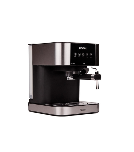 Кофеварка рожковая Centek CT-1164 серебристый, исп. кофе - молотый, 1.5 л, 1150 Вт, 15 бар