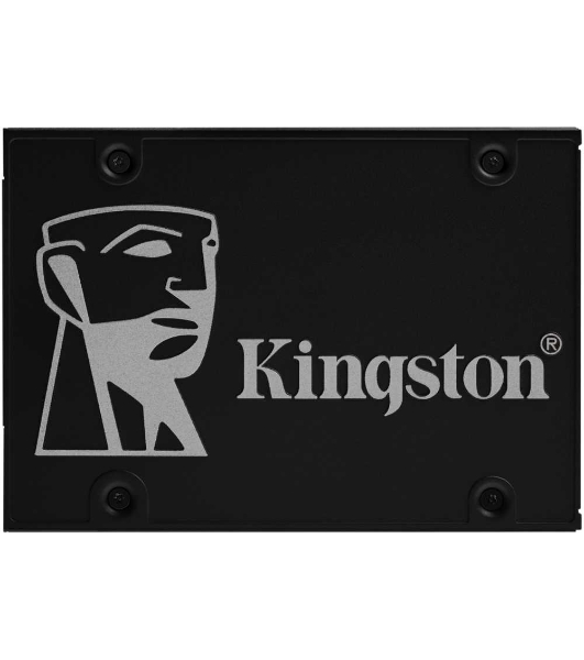 Накопитель SSD Kingston KC600, 1Tb, SATA III, 2.5', R/W 550/520