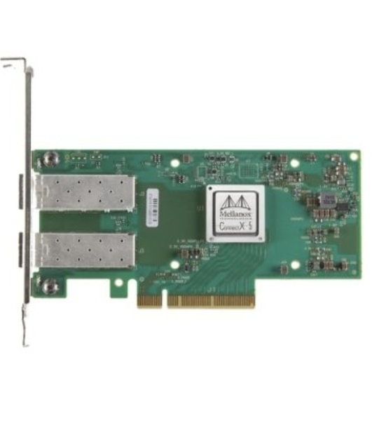 Сетевая карта ConnectX®-5 EN network interface card, 25GbE dual-port SFP28, PCIe3.0 x8, tall bracket, ROHS R6