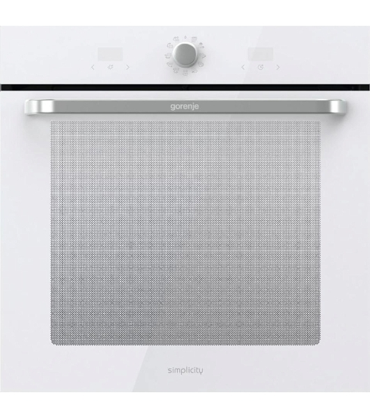 Духовой шкаф Gorenje BOS6737SYW, 77л, дверца с 2 стеклами, белый