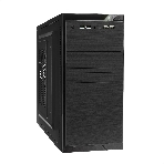 Компьютерный корпус Minitower ExeGate QA-412U-UNS450 (mATX, БП UNS450 с вент. 12см, 2хUSB+2хUSB 3.0, аудио, черный), фото8