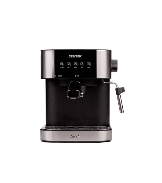 Кофеварка рожковая Centek CT-1164 серебристый, исп. кофе - молотый, 1.5 л, 1150 Вт, 15 бар