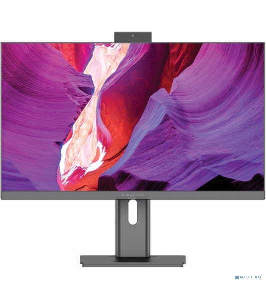 Моноблок Digma Pro Unity 27' Full HD i5 1235U (1.3) 16Gb SSD 512Gb Iris Xe CR Windows 11 Professional GbitEth WiFi BT 90W клавиатура мышь Cam серый/черный 1920x1080
