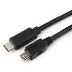 Кабель Cablexpert CCP-USB2-mBMCM-10 USB2.0 microBM/USB3.1TypeC, 3м, , фото3