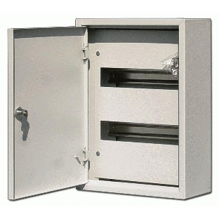 Корпус металлический навесной 400х300х120 24мод. IP31 ЩРН-24 DEKraft 30203DEK