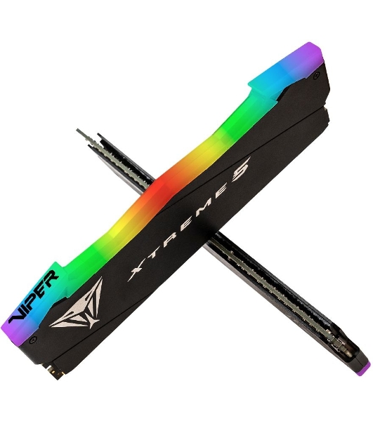 Оперативная память Patriot Viper Xtreme 5, DDR5, 32GB (2x16GB), 7600MHz, CL36, DIMM, с радиаторами, RGB, черный