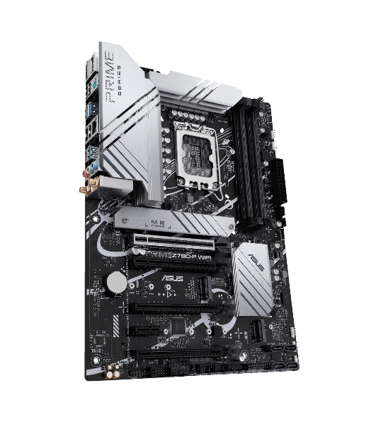 Материнская плата ASUS PRIME Z790-P WIFI, LGA 1700, Intel Z790, 4xDDR5, 4xSATA, 3xM.2 PCIe 4.0 x4, 1xPCIe 5.0 x16, 3xPCIe x4, 1xPCIe x1, 1xHDMI, 1xDP, 1xUSB-C 3.2 Gen 2, 1xUSB 3.2 Gen 2, 2xUSB 3.2 Gen 1, 4xUSB 2.0, 1x 2.5Gb LAN, 3x3.5 мм, 7.1, ATX