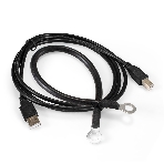 Комплект Источник бесперебойного питания EX295987RUS + батарея 55Aч EX285652RUS 2шт (инвертор, синус, для котла) ExeGate SineTower SZ-1000.LCD.AVR.2SH.1C13.USB 1000VA/800W, чистый синусоида, LCD дисплей, AVR, 2*Schuko+1*C13, USB, линейно-интерактивный, черный + батарея ExeGate HRL 12-55 (12В, 55А·ч) 2шт, фото2