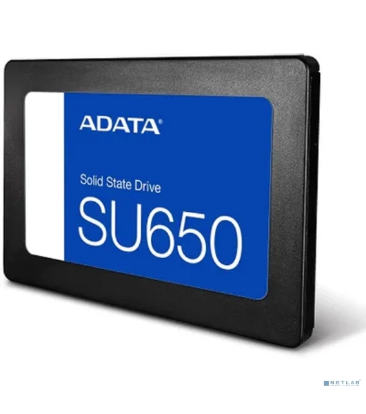 Накопитель SSD ADATA SU650, 480Gb, SATA III, 2.5', R/W 520/450