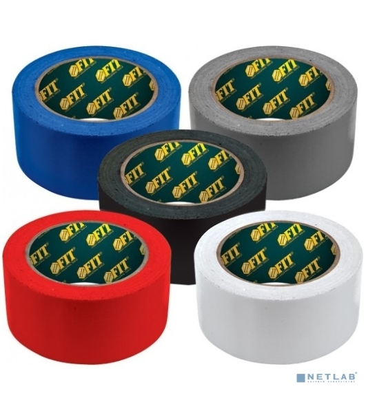 Лента клейкая универсальная армированная FIT IT 'Ductape', 48 мм х 50 м 11750