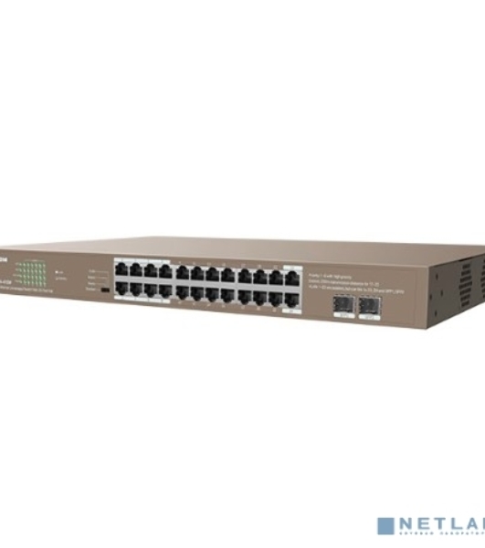 Коммутатор 24PORT 4POE G1126P-24-410W IP-COM