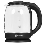 Чайник электрический ВАСИЛИСА ВА-1034 стекло, черный, 1.8 л, 1500 Вт, фото2
