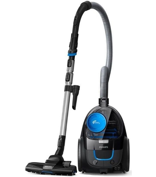 Пылесос Philips FC9331/09 черный/синий, 237/900 Вт, уборка сухая, пылесборник контейнер 1.5 л