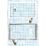 Сенсорное стекло (тачскрин) VTCP010A18-FPC-4.0, белое, фото3