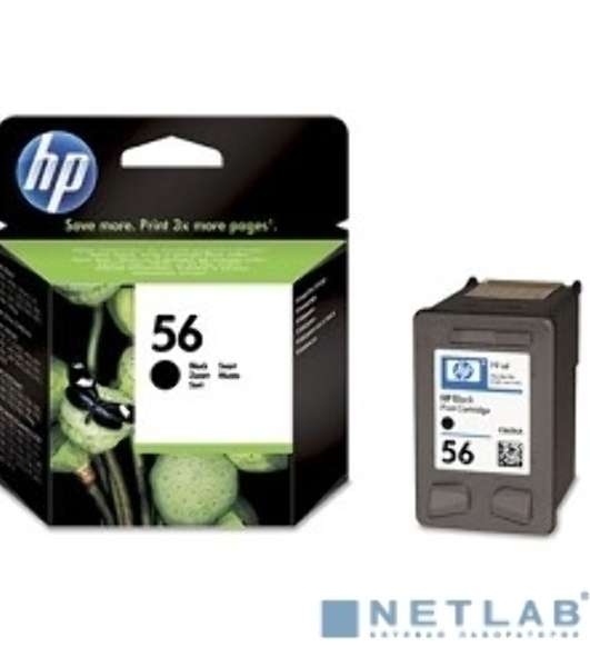 Картридж струйный HP №56 C6656AE черный для HP PCS 2100/DJ 5550/450/PS 7150/7350/7550 (520 стр.)