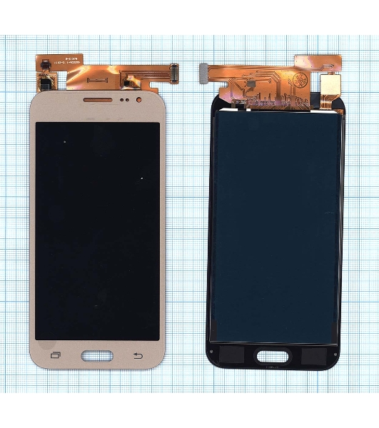 Дисплей для Samsung Galaxy J2 SM-J200 TFT золотой