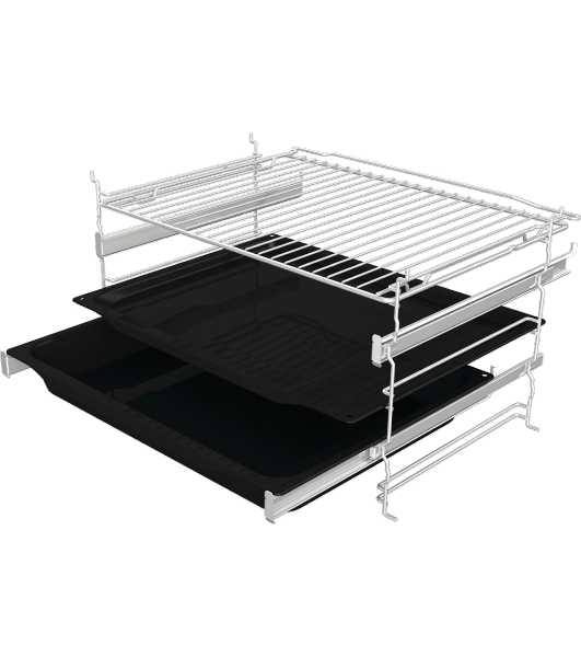 Духовой шкаф Gorenje BOS6737SYW, 77л, дверца с 2 стеклами, белый