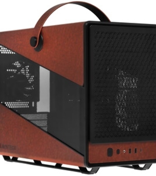 Компьютерный корпус Montech Heritage PRO (B) черный без БП mATX 5x120мм 2x140мм 2xUSB3.0 audio bott PSU