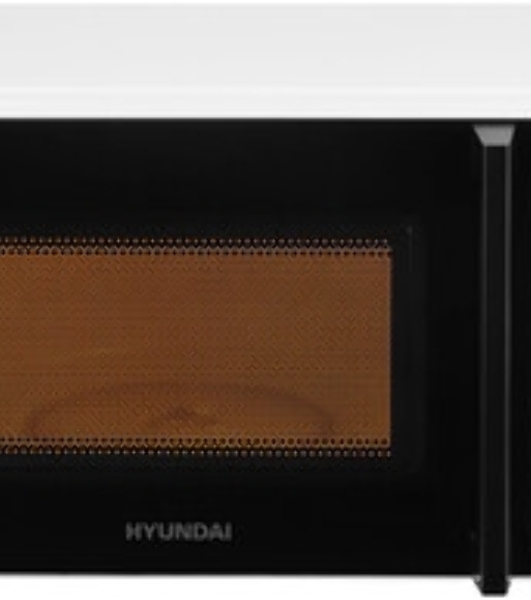Микроволновая печь Hyundai HYM-M2047 белый, 20 л, 700 Вт, переключатели - поворотный механизм