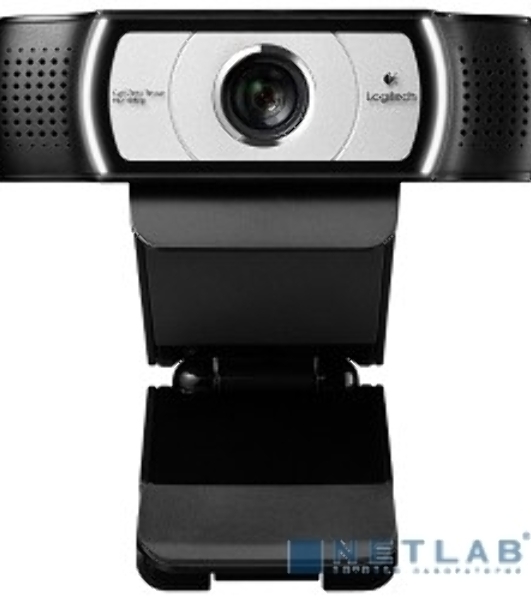 Веб-камера Logitech C930s Pro HD 1920x1080, 30 кадр/с, USB Type-A, микрофон (2 шт, шумоподавление), шторка приватности, автоматическая фокусировка, автоосвещение, универсальное крепление