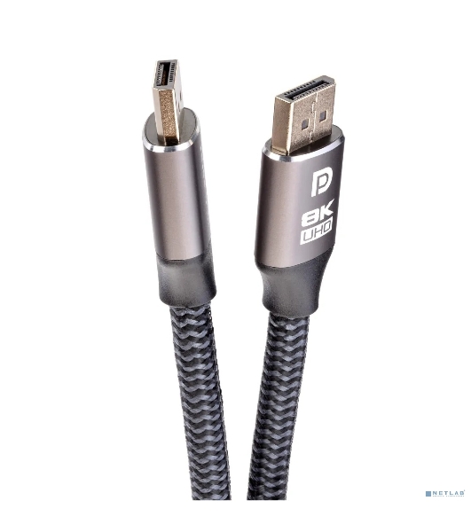 Кабель соединительный DP-DP 1.4V 8K@60Hz 2м, Telecom Pro TCG750-2M
