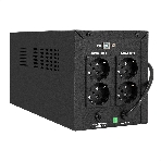 Источник бесперебойного питания ExeGate Smart LB-2000.LCD.AVR.4SH.USB (2000VA/1200W, цветной LCD, AVR, 4*Schuko, USB, батарея 12V 9Ah - 2 шт., металлический корпус, Black), фото6