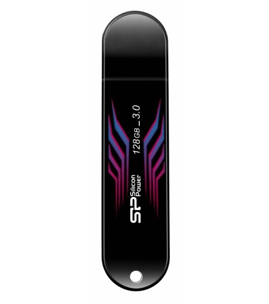 Флешка USB Silicon Power 128Gb Blaze B10 SP128GbUF3B10V1B USB3.0 черный
