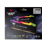 Оперативная память Patriot Viper Xtreme 5, DDR5, 32GB (2x16GB), 7600MHz, CL36, DIMM, с радиаторами, RGB, черный, фото3