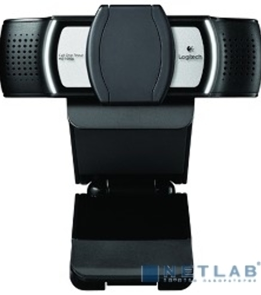 Веб-камера Logitech C930s Pro HD 1920x1080, 30 кадр/с, USB Type-A, микрофон (2 шт, шумоподавление), шторка приватности, автоматическая фокусировка, автоосвещение, универсальное крепление
