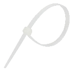 Стяжки Cablexpert NYT-500x9 пластиковые 500 мм х 9 мм, белые (100 шт.), фото 1