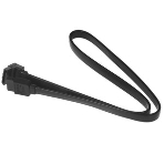 Кабель интерфейсный SATA Cablexpert CC-SATAM-DATA90-BL-50CM, Sata3 7pin/7pin, мет.защелка, угловой разъем, 50 см, черный, пакет, фото6