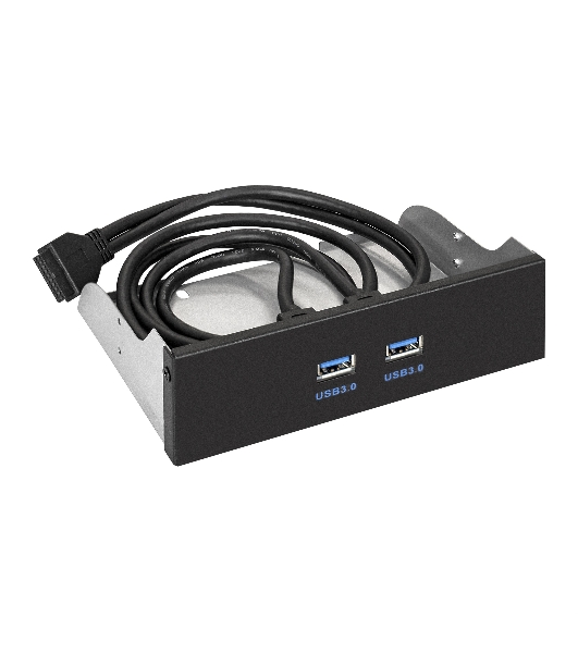 Планка USB на переднюю панель ExeGate U5H-615, 5,25'/2*USB3.0, 19 pin USB 3.2 Gen1