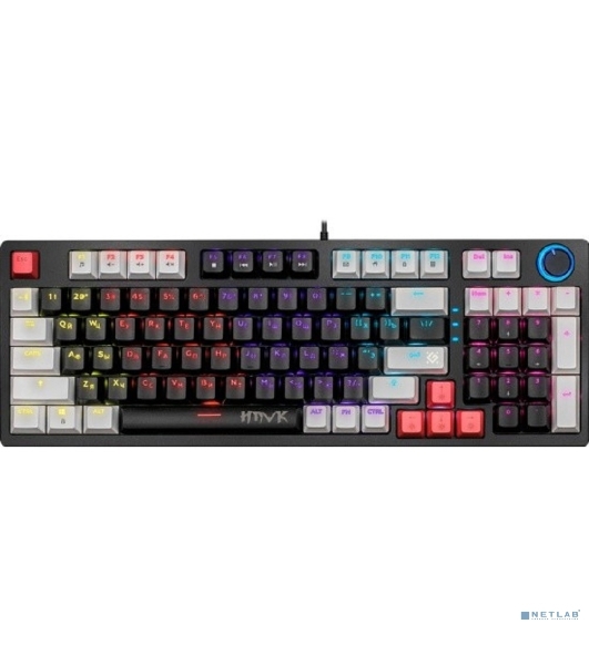 Клавиатура Defender Hawk GK-418 проводная, USB Type-A, чёрный