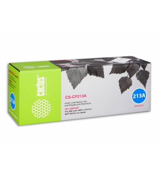 Картридж лазерный Cactus CS-CF213A пурпурный (1800 стр.) для HP LaserJet Pro 200 M251/M276