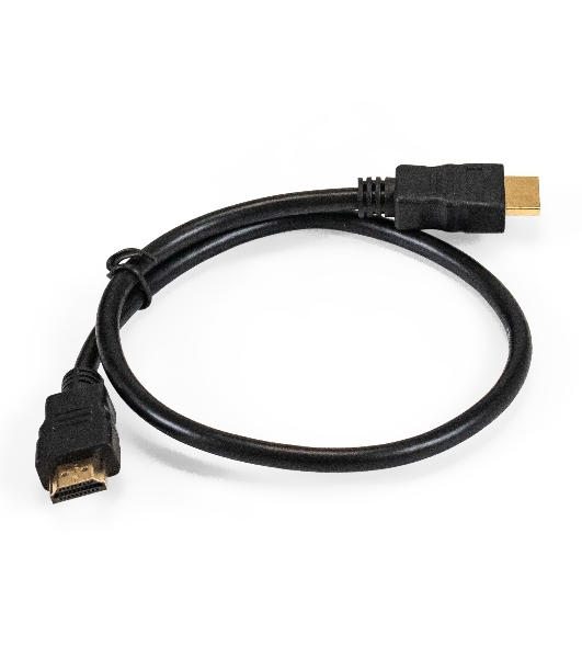 Кабель HDMI ExeGate EX-CC-HDMI-0.5 (19M/19M, 0,5м, v1.4b, позолоченные контакты)