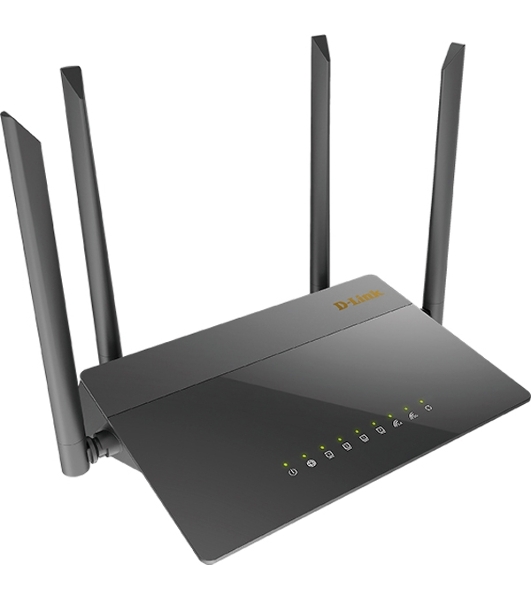Маршрутизатор DIR-841/GF,DIR-841/GFRU AC1200 Wi-Fi Router, 1000Base-X SFP WAN, 4x100Base-TX LAN, 4x5dBi external antennas