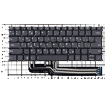 Клавиатура для ноутбука Lenovo XIAOXIN Air-14 2019 540S-14 черная с подсветкой, фото2