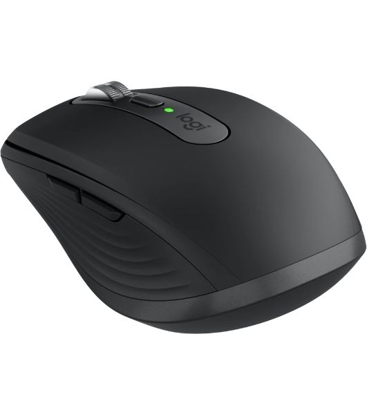 Мышь беспроводная/проводная Logitech MX Anywhere 3S графитовый, 8000 dpi, радиоканал, Bluetooth, USB, кнопки - 6