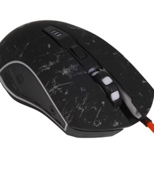 Мышь проводная Defender Draglen GM-907 черный, 7200 dpi, USB, кнопки - 6